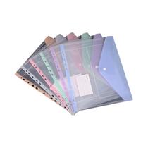 Pasta Expansível A4 De Alta Capacidade Com 6 Bolsas E Argolas De 11 Furos Para Escola Pasta Expansível A4 De Alta Capacidade Com 6 Bolsas E Argolas De 11 Furos Para Escola