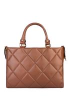 Pasta feminina de couro liso Esther