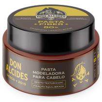 Pasta Fiber Lemon Bone Pomada Para Cabelo Média Fixação 80g Don Alcides