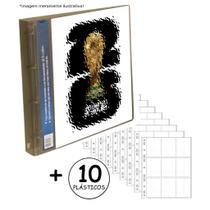 Pasta Fichário Loja do Papel Para Figurinhas E Cards Copa do Mundo 2026