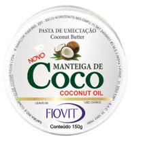 Pasta Fortalecedora de Umectação Óleo de Coco Fiovit 150g