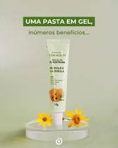 Pasta Gel Com Própolis E Calêndula - 30g (nova embalagem) Pasta Gel Com Própolis E Calêndula - 30g (nova embalagem)
