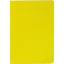 Pasta Grampo Trilho Papel Ofício Amarela - Pacote com 20