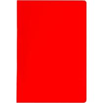 Pasta Grampo Trilho Papel Ofício Vermelha PCT com 20