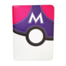 Pasta Grande Masterball c/ Zíper e 20 folhas pretas 18 bolsos p/ 360 cartas (bordada) Pasta Grande Masterball c/ Zíper e 20 folhas pretas 18 bolsos p/ 360 cartas (bordada)