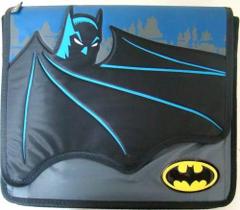 Pasta Jovem Fichário Escolar Com Zíper Batman Tilibra 12 Mat