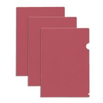 Pasta L Ofício Acp Vermelho 23x33cm 10U Kit 3 Pasta L Ofício Acp Vermelho 23x33cm 10U Kit 3