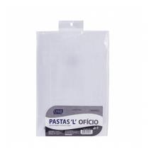 Pasta L - Oficio - Cristal - Pct c/ 10 unds Pasta L - Oficio - Cristal - Pct c/ 10 unds