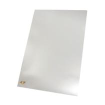 Pasta l plástica ofício 210x350mm cristal acp 10un