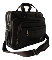 Pasta Mala Bolsa Executiva Masculina P Trabalho Faculdade Livros Documentos Alça Mão Ombro Couro