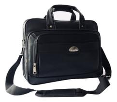 Pasta Mala Bolsa Executiva Masculina Trabalho Alça Mão Ombro Couro Resistente Moda Casual Clássico