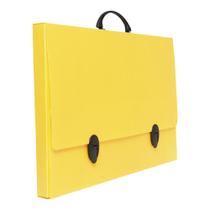 Pasta Maleta A3 Nova Onda Polibras Com Alça Plastico