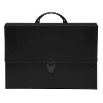 Pasta Maleta Novaonda Ofício Preto - Polibras