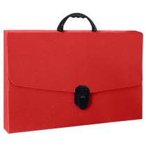 Pasta Maleta Oficio Polidello Vermelha
