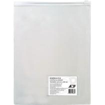 Pasta Malote Multiuso Cristal 22X33CM com Zíper - Pacote com 10 Unidades