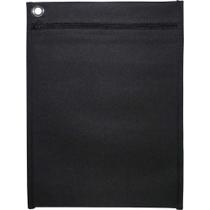 Pasta Malote NYLON 25X35CM Preta Vertical - Pacote com 3