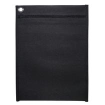 Pasta malote nylon com ziper 25x35cm preta - reflex