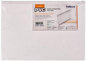 Pasta Malote Pvc Transp. Horiz 260X360Mm