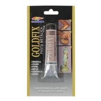 Pasta Metalica Goldfix 20ml 248 Ouro Ros Corfix