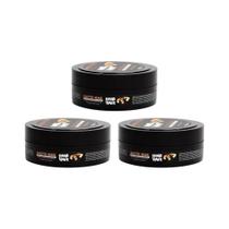 Pasta Modelado Matte Wax Hard Hair 80G-Kit C/3Un