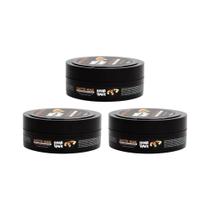 Pasta Modelado Matte Wax Hard Hair 80g-Kit C/3un