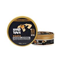 Pasta Modeladora Capilar Creme Gel Extra Forte Incolor 150g Hard Hair