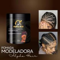 Pasta Modeladora de cabelo Para Acabamentos e Penteados ALPHA HAIR