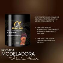 Pasta Modeladora de cabelo Para Acabamentos e Penteados ALPHA HAIR