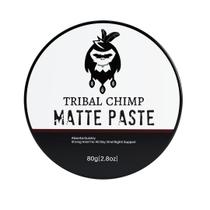 Pasta modeladora de cabelo Tribal Chimp Matte Medium-Strong Hold 80g Pasta modeladora de cabelo Tribal Chimp Matte Medium-Strong Hold 80g