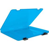 Pasta Multiuso A4 220mmx300mmx20mm Inject Azul - INJECT PLAST