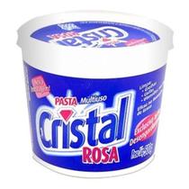 Pasta Multiuso Cristal Rosa Gtex Pote 500gr