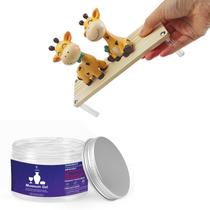 Pasta Museum EIGTWEN Clear 187 ml, excelente adesão, reutilizável Pasta Museum EIGTWEN Clear 187 ml, excelente adesão, reutilizável