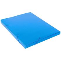 Pasta Novaonda Ofício Aba com Elástico 20mm Azul 33,5x24,5x0,20cm Polibras Pasta Novaonda Ofício Aba com Elástico 20mm Azul 33,5x24,5x0,20cm Polibras