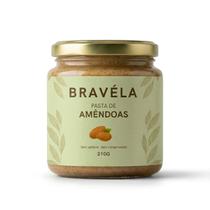 Pasta Nuts De Amêndoas 210g Bravéla Pura Natural Sem Açúcar