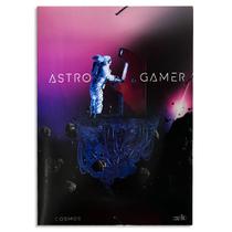 Pasta Ofício Aba Elástica Organizadora A4 Cosmos Universo