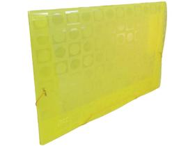 Pasta Ofício com Aba DAC Vision - Amarela