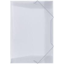 Pasta Ofício Soft Cristal Transparente 335x235x0,35mm Aba Elástico Polibras Pasta Ofício Soft Cristal Transparente 335x235x0,35mm Aba Elástico Polibras