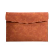 Pasta Organizadora A4 De Couro PU Com 7 Cores Elegante Para Escritório E Viagens Pasta Organizadora A4 De Couro PU Com 7 Cores Elegante Para Escritório E Viagens