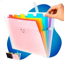Pasta Organizadora Porta Arquivos Sanfonada Para Documentos