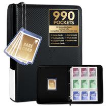 Pasta para Cards YEARNING com 990 Bolsos e Grande Capacidade