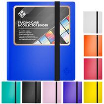 Pasta para Cards ZENO 9 bolsos 360 cartões Azul
