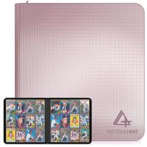 Pasta para Cartas Invested Alliance 480 Bolsos com Zíper Rosa Pasta para Cartas Invested Alliance 480 Bolsos com Zíper Rosa