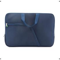 Pasta para Notebook Case com Bolso para 14 15 e 17 Polegadas Azul OEM