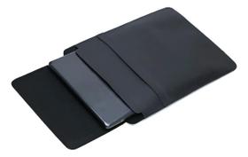 Pasta Para Notebook Case Preto Ou Caramelo material sintético 15 e 17 Polegadas