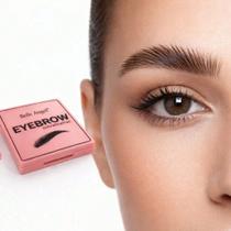 Pasta para Sobrancelha com Espelho Compacta EYEBROW Belle Angel Brow Lamination Gel para sobrancelha