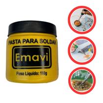 Pasta Para Solda 110g Fluxo Soldar Soldagem Emavi