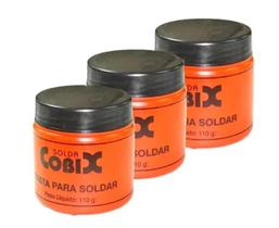 Pasta Para Soldar 110g Cobix Kit 3 Unidades