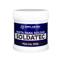 Pasta para Soldar Implastec Soldatec Pote 100g