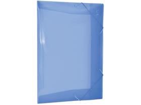 Pasta Plástica Aba Com Elástico Line Ofício Azul DAC Pasta Plástica Aba Com Elástico Line Ofício Azul DAC