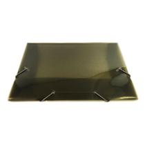 Pasta Plástica com Aba e Elástico Mini Fina ACP - Fumê Pasta Plástica com Aba e Elástico Mini Fina ACP - Fumê